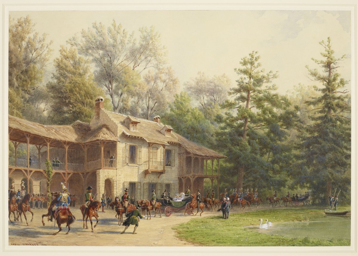 A very successful state visit by Napoleon and Eugénie to England in April 1855 was succeeded by another visit from Victoria, Albert and their two eldest children to Paris that August.