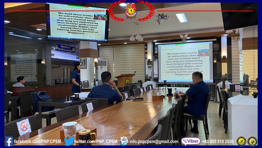 PNP_CPSM's tweet photo. Squad Weekly Interactive Meeting with @PNP_CPSM values and life coach, Pastor Mike Asperin. It was attended by @PNP_CPSM personnel other personalities through Zoom Video Conferencing.

#PNPPATROLPlan2030 
#INSTITUTIONALIZED 
#TeamPNP 
#WeServeAndProtect 
#PNPKakampiMo https://t.co/8GBfT0Diba