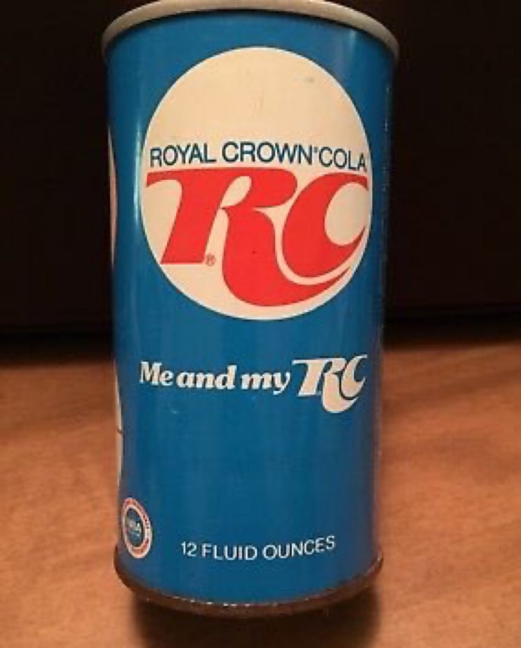 Super70sSports's tweet photo. You’ve gotta hand it to RC, the third-string quarterback of cola. Always ready to take a few snaps for you in case Coke blows out a knee and Pepsi gets concussed. https://t.co/qsiiHm2YBZ