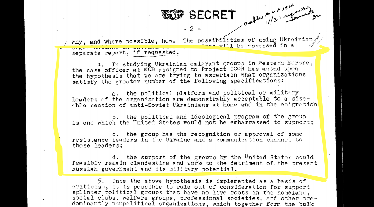 Project Aerodynamic was a CIA scheme to create anti-Russian propaganda and unrest by using useful idiots like Ukrainian and other  USSR dissidents in order to spread hysteria and untruths against the Soviet Union in western media (same still goes on today as we can see).