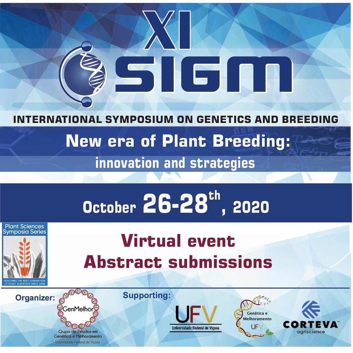 genmelhor's tweet photo. This Symposium will bring together national and international renowned collaborators in plant breeding and we will discuss the newest innovations and strategies applied to plant breeding programs.

More information coming soon!

#sigm #cortevaagriscience #plantbreeding #genetics https://t.co/qXC2atrYUM
