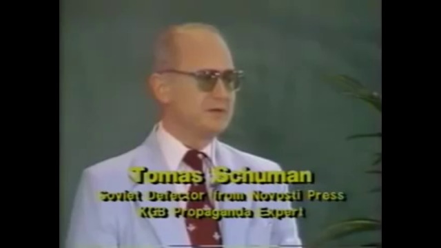 Also, note that, after he settled in Canada, Bezmenov got a job as a "political commentator" for CBC TV news and even they eventually smelled Yuri's BS and dumped him (given how dense and incompetent the CBC is, that must have been some strong-smelling BS :) ).