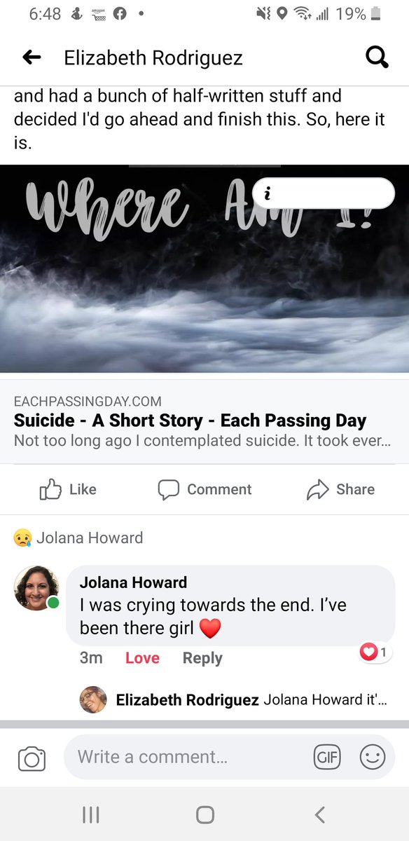 Epassingday's tweet photo. https://t.co/CSEcNjSQxD
In case you want to cry today 😪 jk but its really sad and if you know someone dealing with #depression this puts it in first-person perspective. #shortstory #blog #mommyblogger #blogmom #momblog https://t.co/f4yArNJ8to