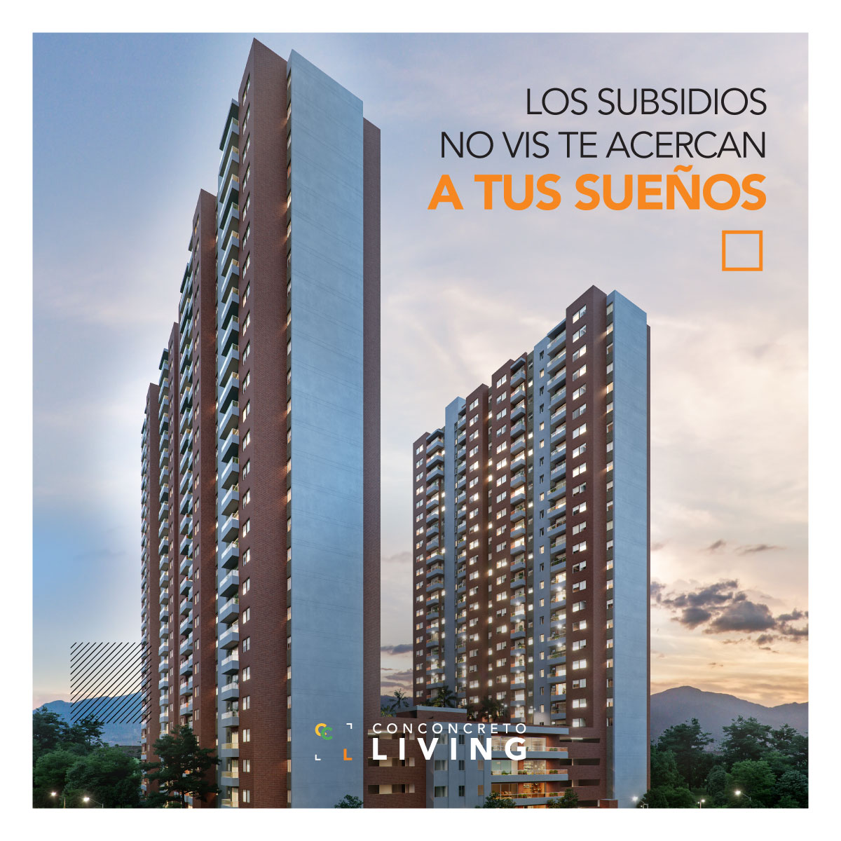 ConcLiving's tweet photo. Recuerda que a partir de julio de 2020, comienzan a otorgarse los subsidios para vivienda No Vis, lo que es una gran oportunidad para cumplir el sueño de tener un hogar propio ¿soñamos juntos? Visita nuestros proyectos en https://t.co/PPyMRQpiht https://t.co/GfWCvnecsp