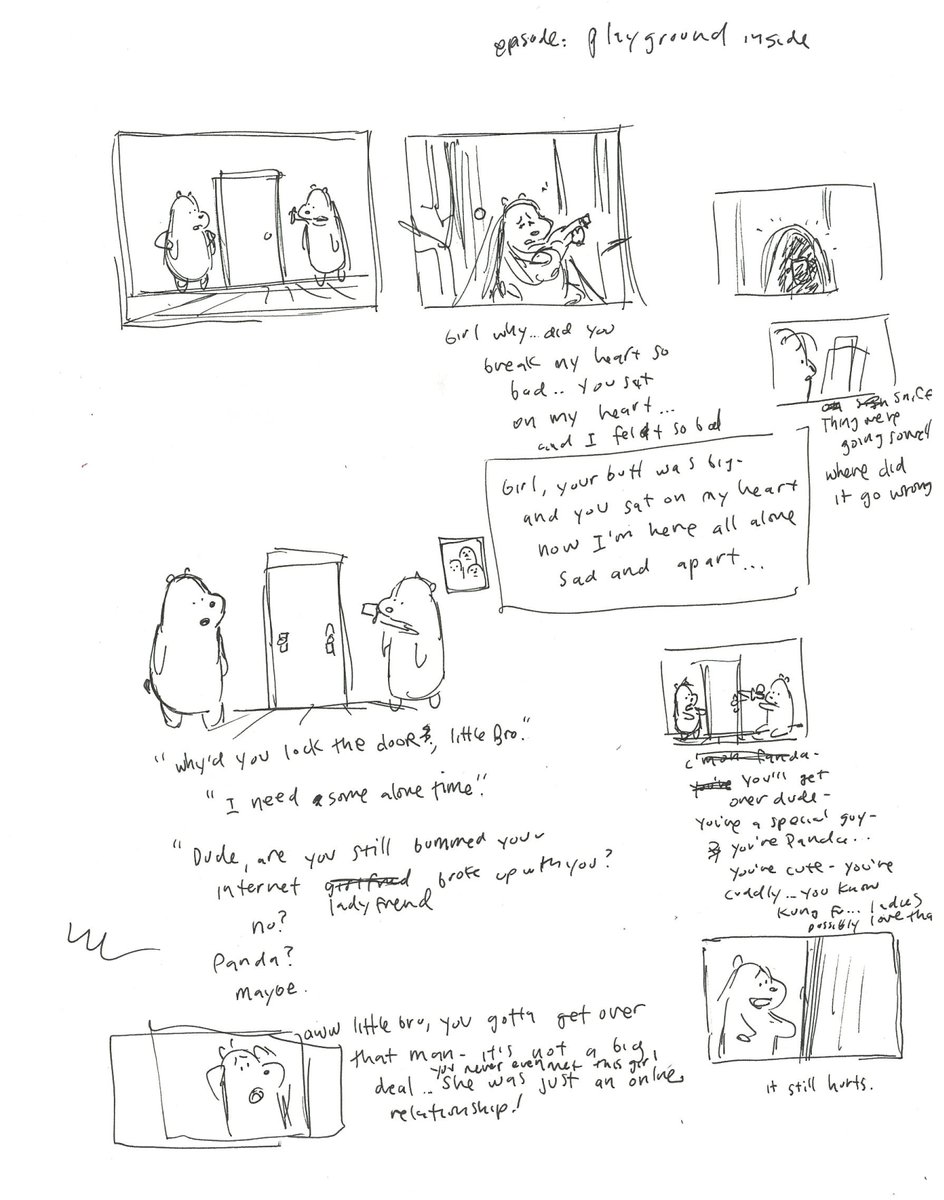 Some thumbnails/writing when i was boarding the pilot 