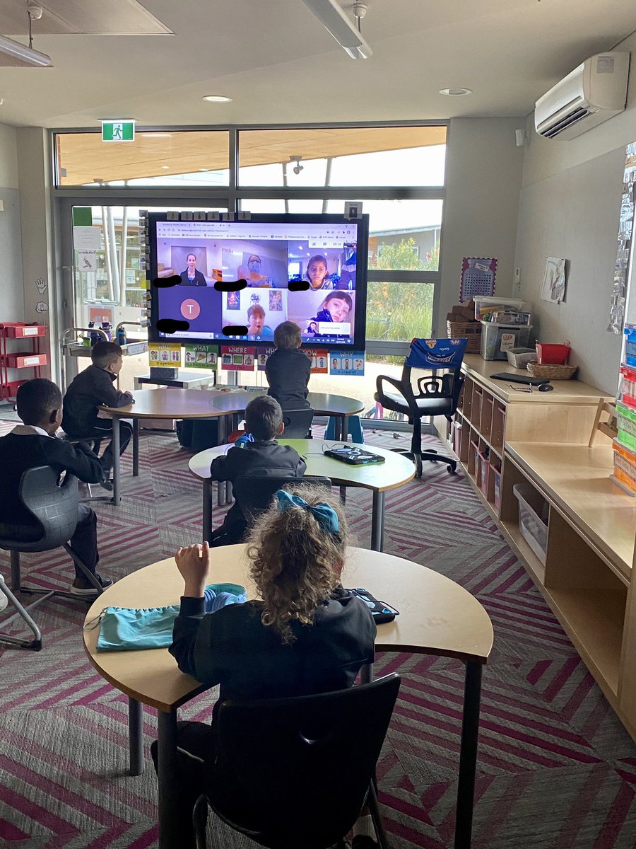smcm_school's tweet photo. It’s Specialists day today and our foundation class started the day in a meet with Lisa. Now for a fun day of PE, Music, singing and Japanese! さようなら Sayōnara #remotelearning2 https://t.co/pN6PyzOrJZ