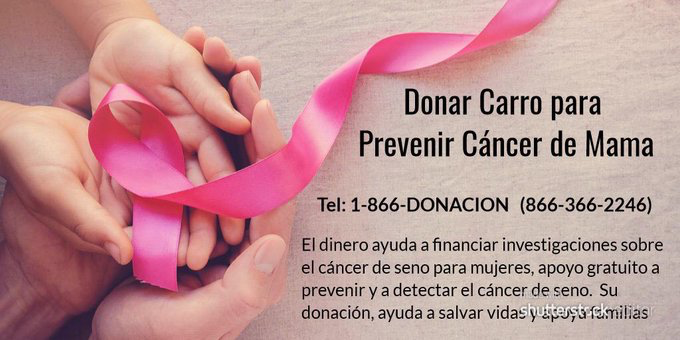 thecatskillscom's tweet photo. Donar Carro para Breast Cancer
https://t.co/4cx8k9UB09
#Donacion de # Carros ayuda prevenir #Cancer de #Mama
#Donante #Auto #Vehiculo
#Bebe #Madres #Morhers
#DonateCar #BreastCancer
#Donate #Car #Auto #SUV #Vehicle #Mom 4 #Moms #BreastCancerAwareness https://t.co/FWsCFpCDvG