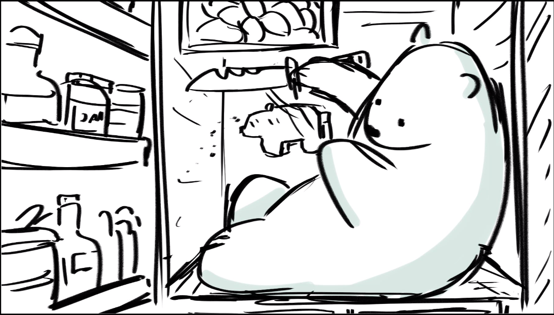 Some Trivia--The original board used to have Ice Bear with a Rambo knife until legal said we had to change it 