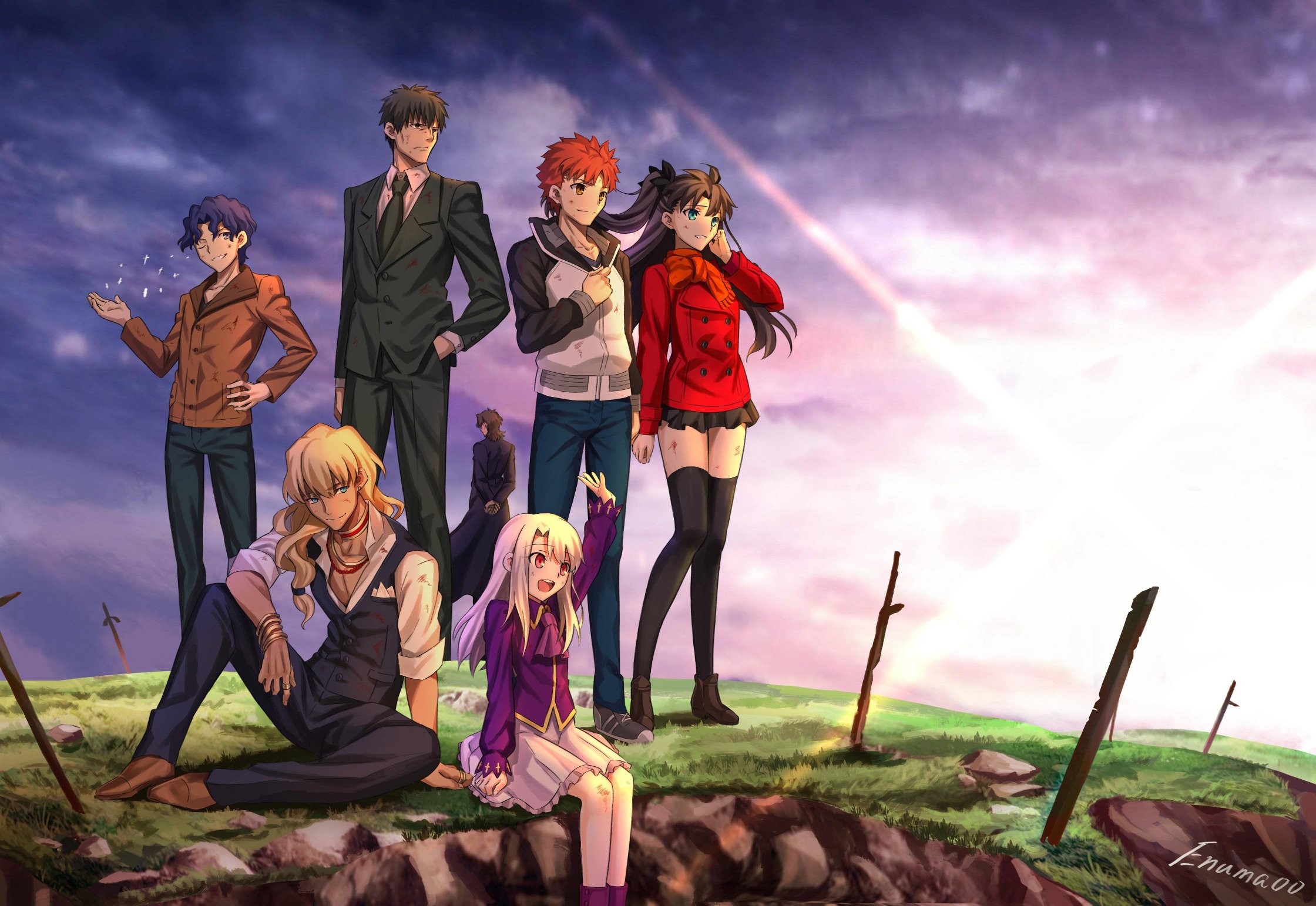 Lz Fate Zero Masters Vs Fate Stay Night Masters Qrt Or Comment Who You Got Winning The Match Up Between The Respected Servant S Master Note Each Character Are At Their Strongest