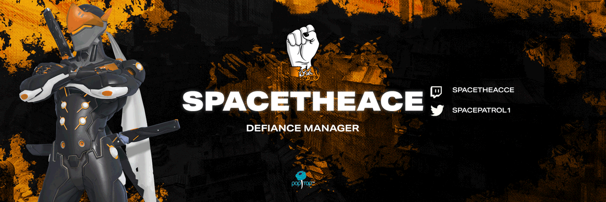 DefianceRising's tweet photo. Join us in welcoming @SpacePatrol1 as our new Overwatch Team Manager. We look forward to working with her. #RiseDefiant #easypoptops https://t.co/oYk8nnvAlw