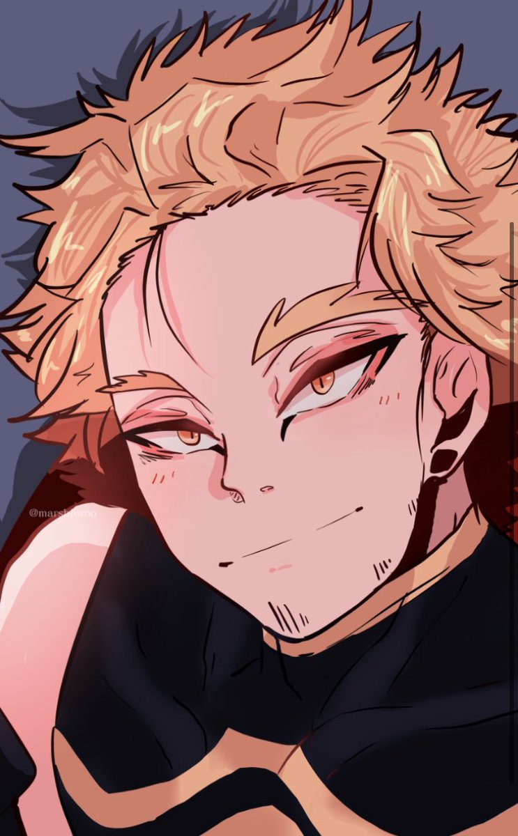 one_Lemillion's tweet image. ฅ^•ﻌ•^ฅ I drew hawks!!! And kuroo too!! Hawks took me 3 tries man 

#art #bnha #digital