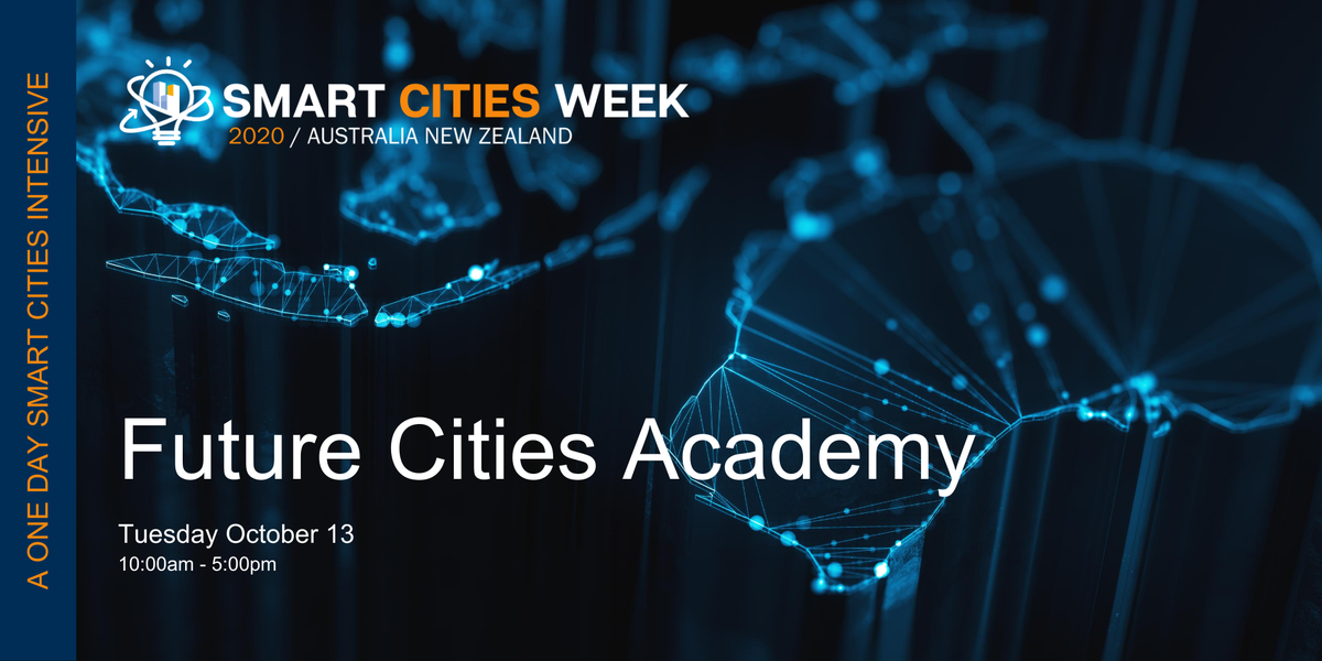 SCW_ANZ's tweet photo. Only ten seats left in the Future Cities Academy!

Keen to be part of the first cohort of Smart Cities credentialed practitioners?

Join us on Tue 13 October 2020.

Register here: https://t.co/sz08fcnHKk https://t.co/Kc1dw1h4tN