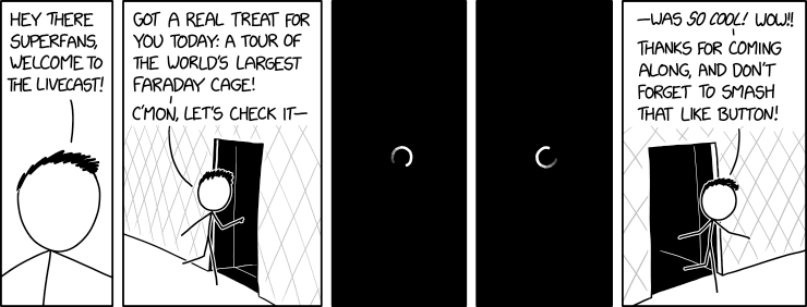 Faraday Tour xkcd.com/2338/ m.xkcd.com/2338/