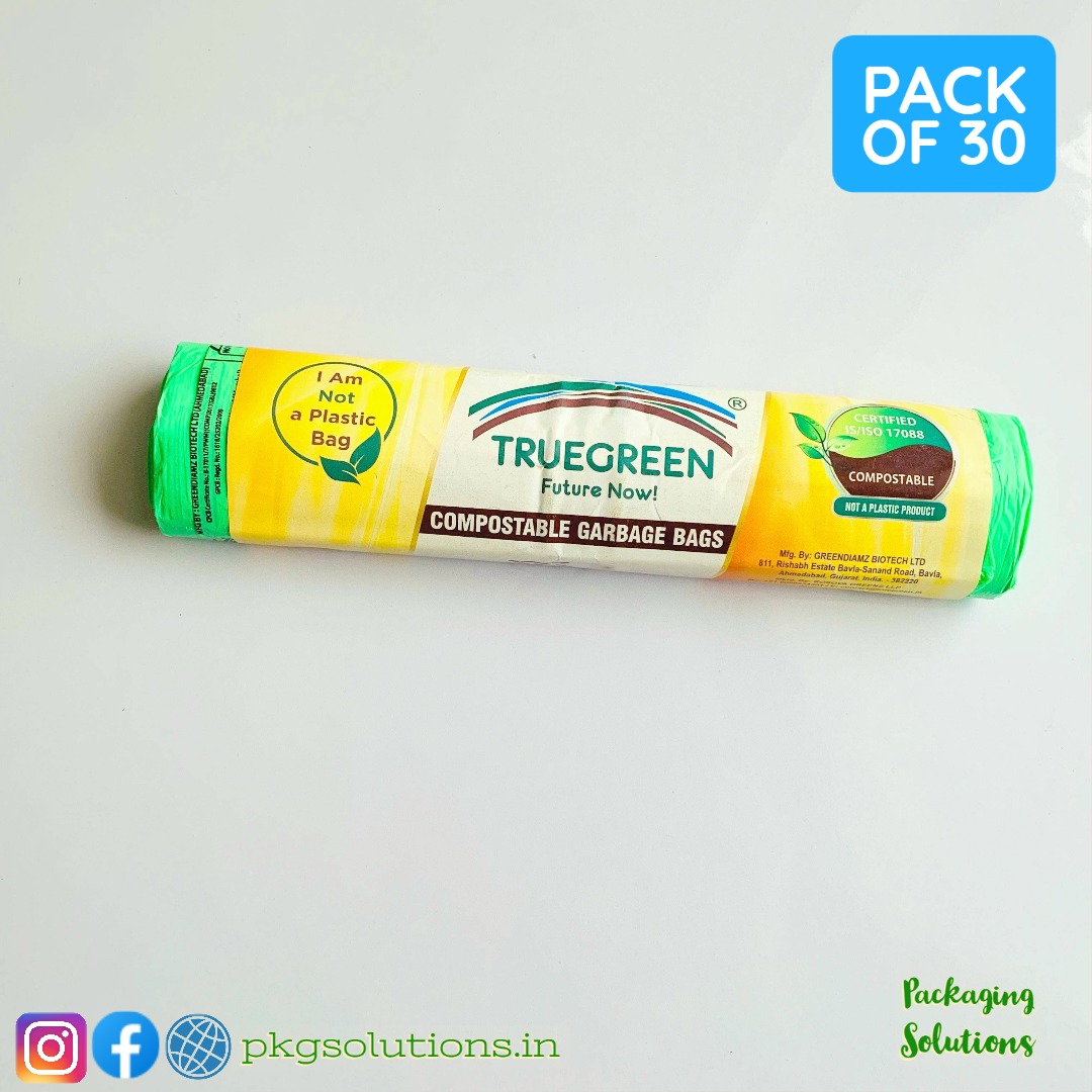 100% Compostable Certified Garbage Bags. 180 Days to compost under home, municipal, and industrial methods. #Challenging to reach people as single-use plastic bags are back in trend due to current crisis #IndiaFightsCorona choose compostable and #SayNoToSingleusePlasticProducts