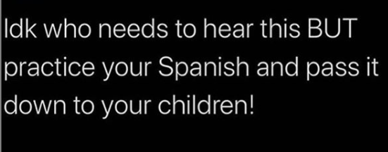 beinglatino's tweet photo. PASS IT ON! https://t.co/FIX5tvLgkj