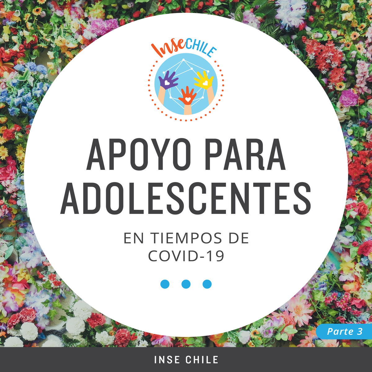 INSE_CHILE's tweet photo. 🔵 Apoyo para adolescentes en tiempos de Covid-19 
(Parte 3).

Compartimos con ustedes los siguientes consejos de salud y bienestar emocional para adolescentes en esta cuarentena.💙

#apoyoemocional #cuarentena #elpuebloayudaalpueblo 
#contención #psicología https://t.co/xMKbBveh29