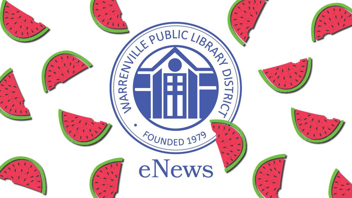 warrenvillelib's tweet photo. There's so much going on at WPLD! Get the latest news each week by subscribing to our eNews at: https://t.co/ippMr1DDHA. #WPLD #eNews #newsletter #librarynews #librarypivot #digitallibrary #ReadforaCause #curbsidepickup #Grabandgo #WarrenvilleIllinois #CityofWarrenville https://t.co/DLbEVNMBrP