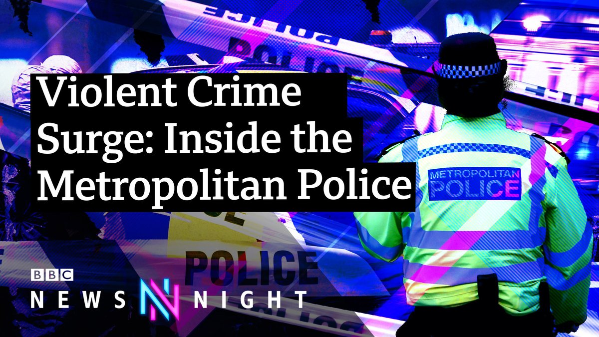 Violent crime has spiked in many parts of the UK as lockdown eases.

This week, in an extended film, Newsnight went on patrol with one of the London Metropolitan Police's newly formed violence suppression units.

WATCH - bbc.in/308cmMR

#Newsnight | <a href="/richardwatson1/">Richard Watson</a>