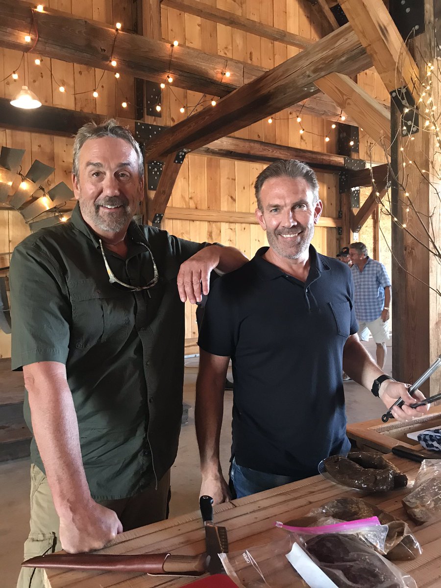 jocelynwallace_'s tweet photo. @sportingchef Steve Walsh and I excited to taste test your creations at The Schafer Century Barn tonight #wildgame https://t.co/miOX126rvg