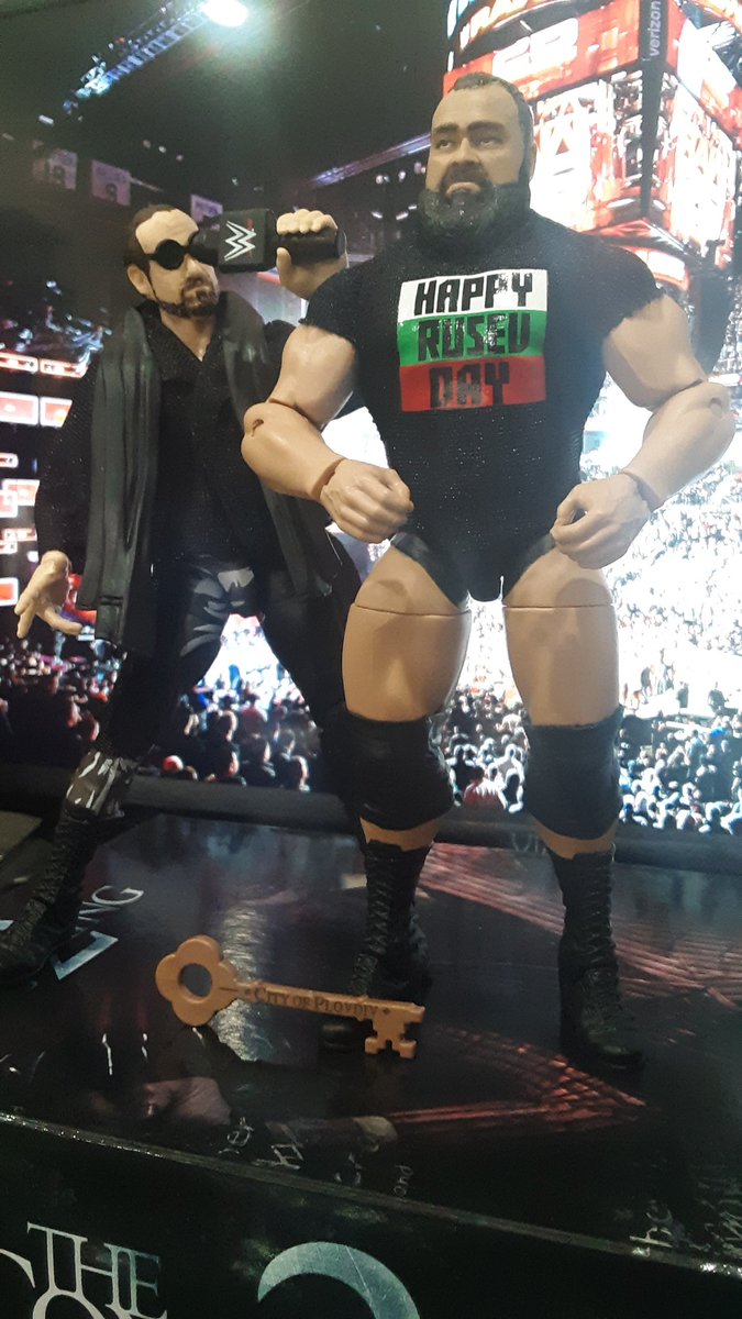 Rusev Day Elite Series 65 with chase Aiden English. Sold as set. $25