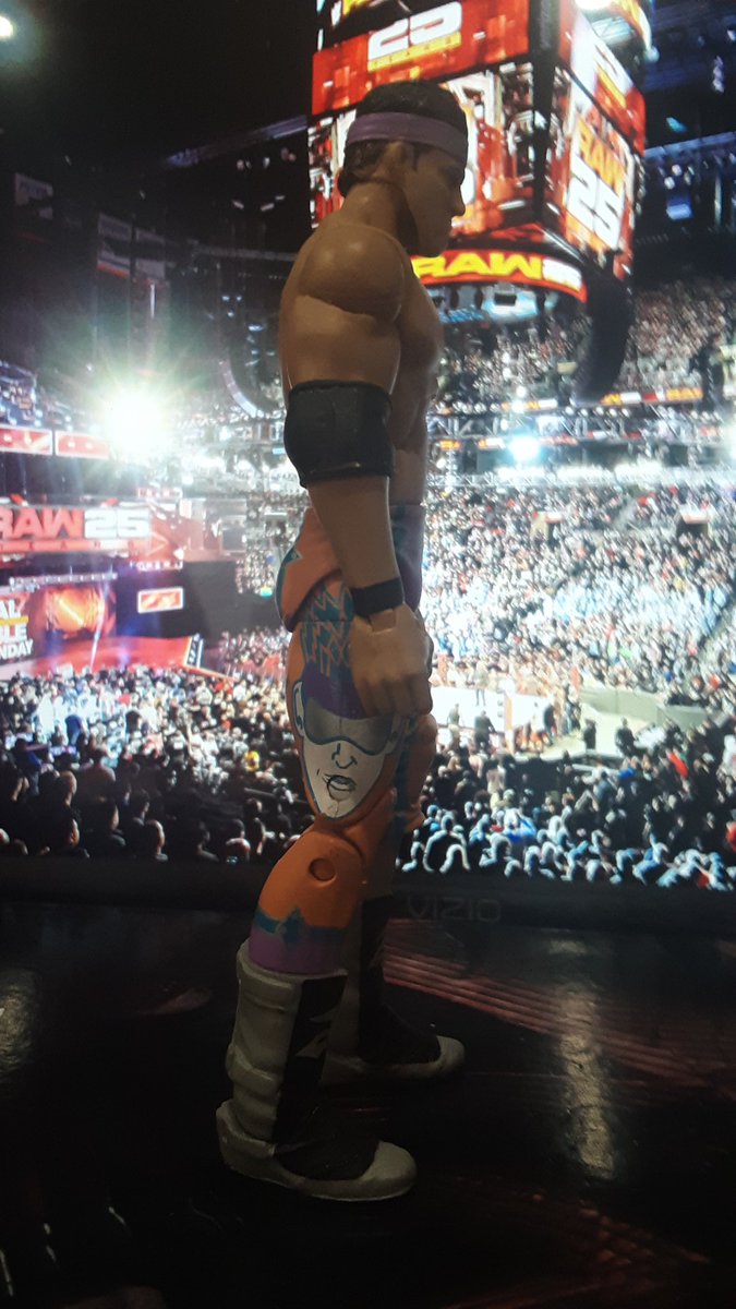 Zack Ryder Elite Series 9. Came in a trade missing thr shirt and glasses but otherwise it's in pretty good shape. $20