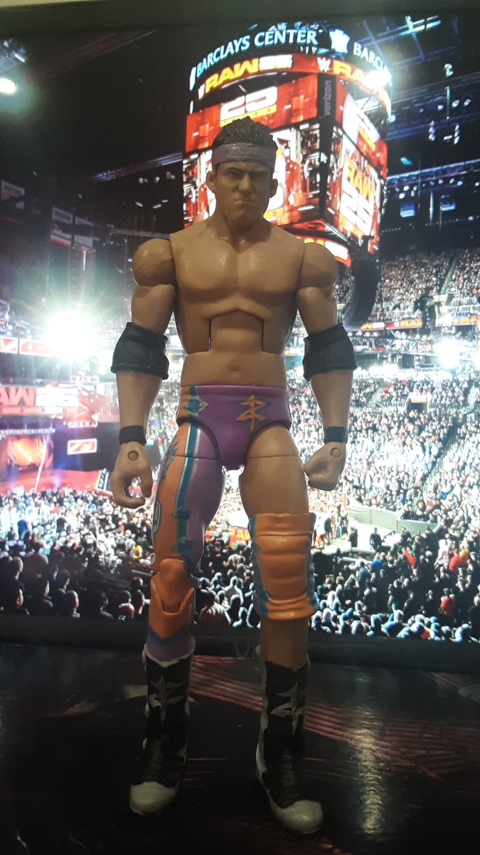 Zack Ryder Elite Series 9. Came in a trade missing thr shirt and glasses but otherwise it's in pretty good shape. $20