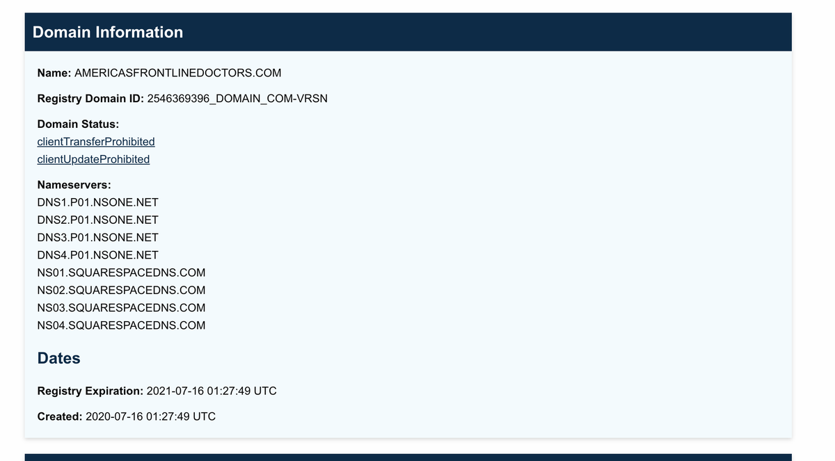 Against my better judgement, I dove into this rabbit hole today.Here's the jist so you don't have to: Breitbart held a news conference on the SCOTUS steps with a bunch of people in white coats with an organization called 'America's Frontline Doctors'. Created 11 days ago.