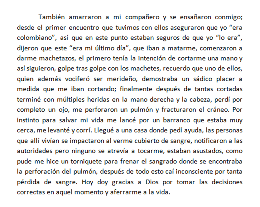 A_aronM_orales's tweet image. Mi nombre es Aarón Morales, fui agredido gravemente por otro grupo de venezolanos mientras regresaba a mi país. Quiero compartirles mi historia...
Ayudame a difundirla! Comparte y etiqueta, mil gracias.
#ServicioPublico #Venezuela #Tachira #Colombia