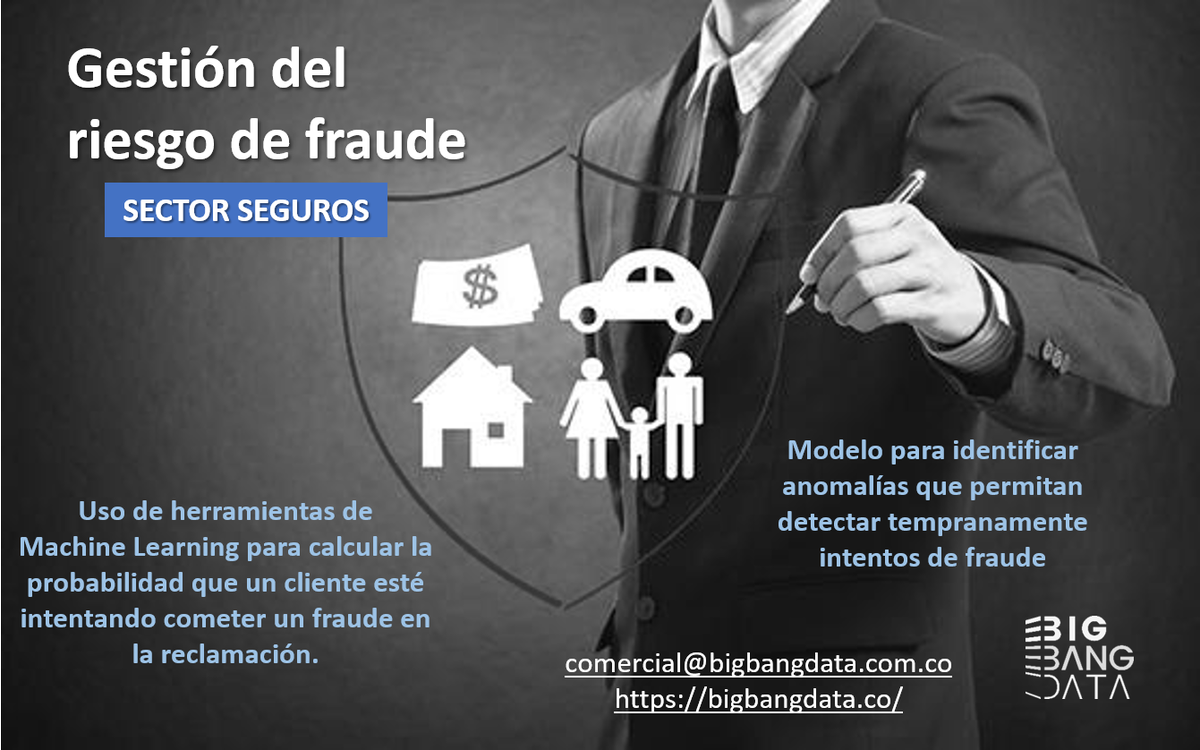 BbdColombia's tweet photo. Analítica aplicada al sector asegurador
#BBD #analítica #Seguros #Segurosdigital
comercial@bigbangdata.com.co
https://t.co/TKQ03KNvww https://t.co/eV6wAYnCo4