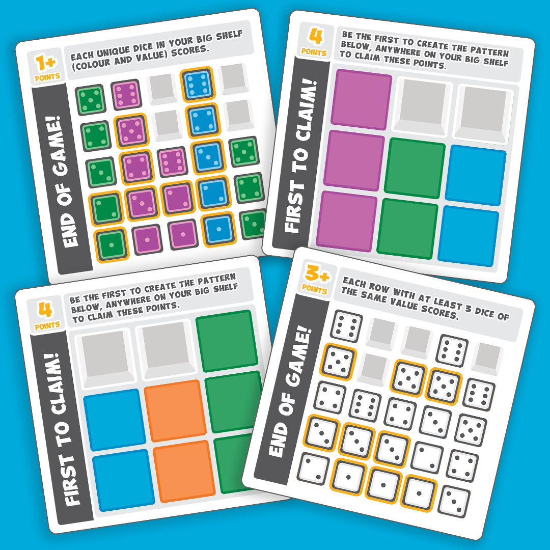 Kickstarter update coming your way later this week🤘In the meantime here's a sneak peek at the new Reward cards you all unlocked🤩 #shelfiestacker