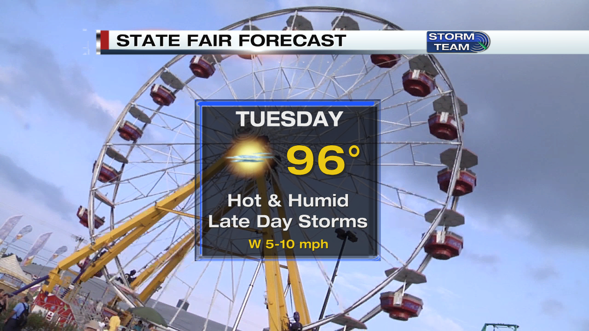 DanielJohnsonWx's tweet photo. #HeatAdvisory in effect for the entire peninsula on Tuesday. Stay cool and drink plenty of water while outside, whether you're hanging by the pool or at the DE State Fair, etc
The #heatwave ends by the end of the week. #47abcweather #DEStateFair #hot #humid #poolforecast #7day https://t.co/OQE4pFPdfr