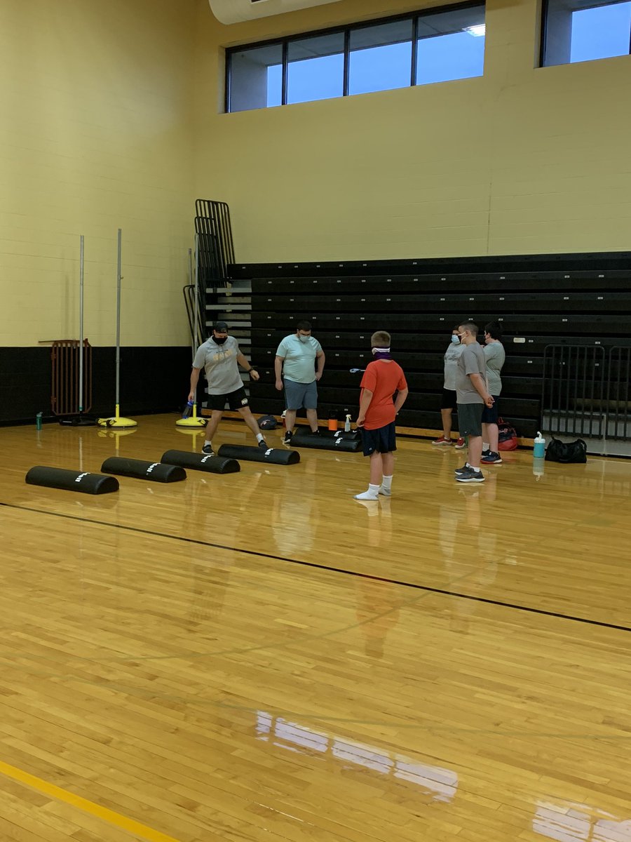 Day 1 of 2020 <a href="/batchelorms/">Batchelor School</a> Fall Athletics.  Great to see a lot of smiling student-athletes and coaches!  #bulldogpride #PRIDE