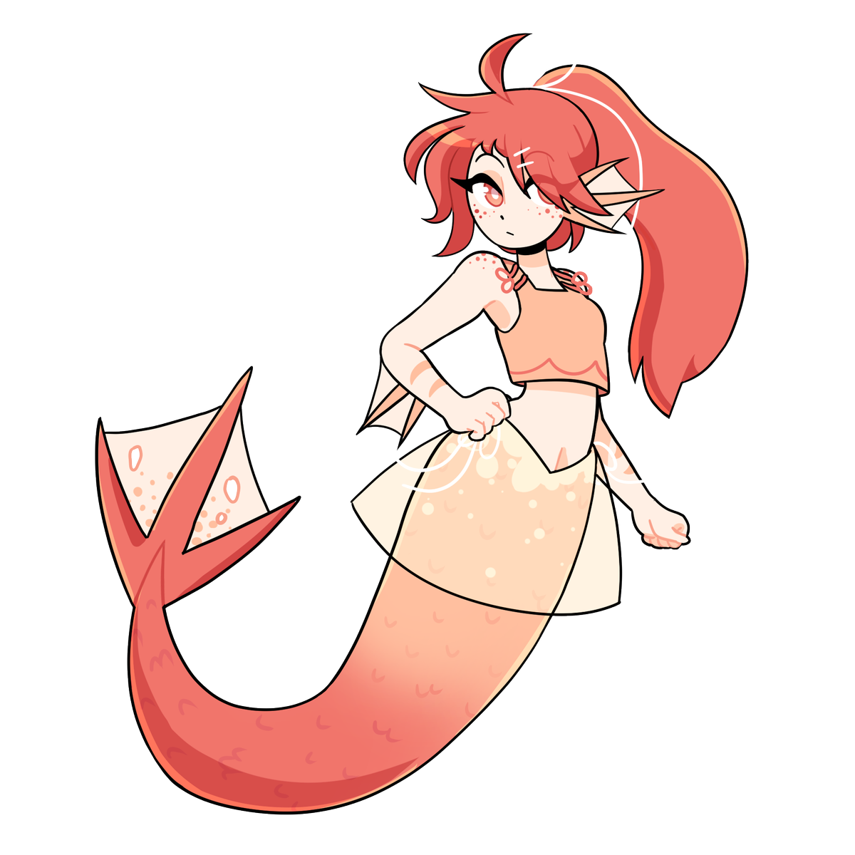 askmermaids's tweet photo. A: Lets meet the mermaids!
Paprika here is a grump but she is a cutie right? She lives in deeper waters so she likes things a bit more dark. But I say she needs some fun and sunshine!
P: No. No I don't.
#mermaid #ask #askmerlin
art by @madipupofficial https://t.co/dWzvGGicxx