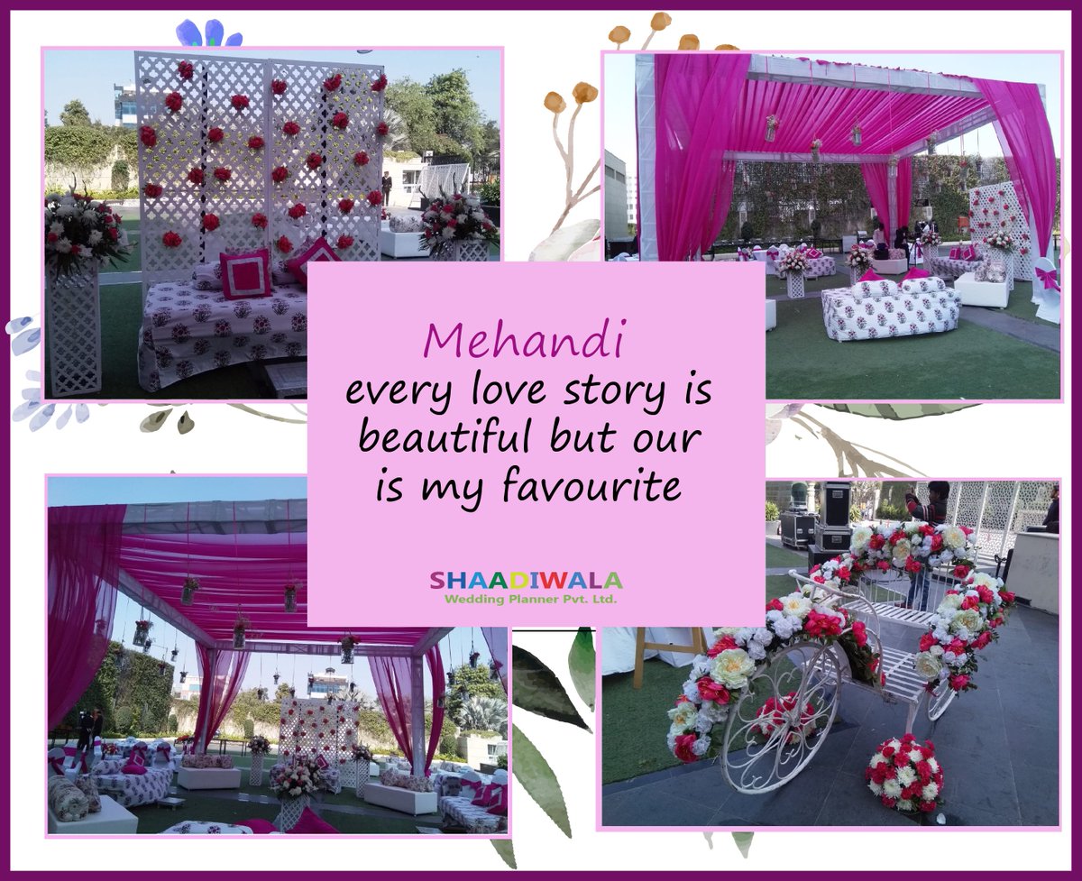 shaadiwalajpr's tweet photo. Graceful floral Mehendi decor in elegant colors
WEDDING PLANNER- @shaadiwalajpr 
Design- @shaadiwalajpr
Must visit: https://t.co/MCb1TuU0mc

#mehandi #mehandidecor #weddingfun #weddingcouple #wedding #weddingphotography #weddingdecor #indianwedding #indiancouple https://t.co/TeoA6fHI4Z