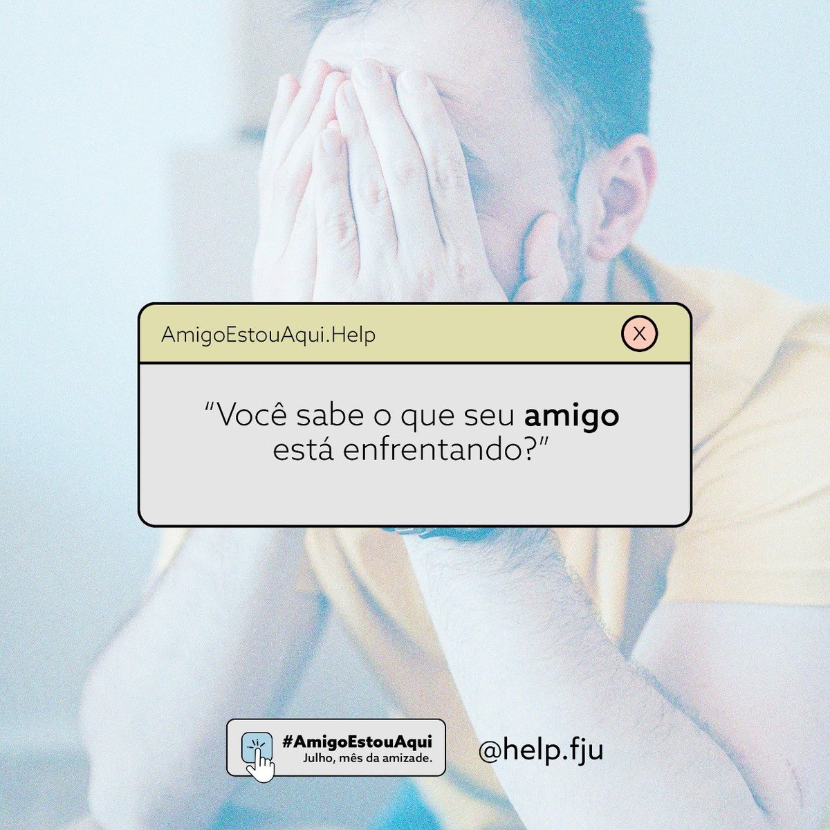 help_fju's tweet photo. Você sabe o que seu amigo está enfrentando? Leia: https://t.co/yEnyYmOqzl

#Help #AmigoEstouAqui https://t.co/GpAAleeufv