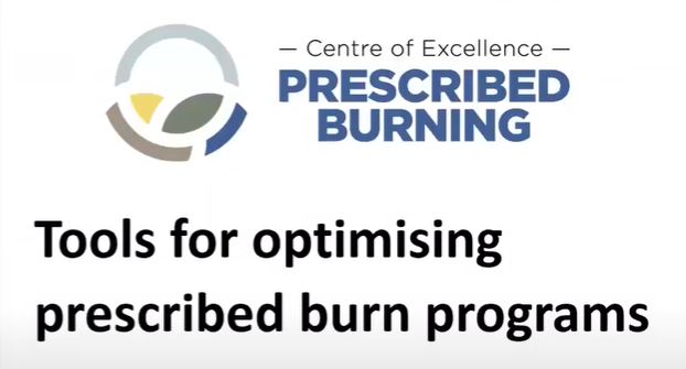Agencies are facing increasing pressure to allocate time and resources effectively to achieve their prescribed burn programs. The latest webinar from the Centre of Excellence for Prescribed Burning explores tools for optimising prescribed burn programs: youtube.com/watch?v=9CixbR…