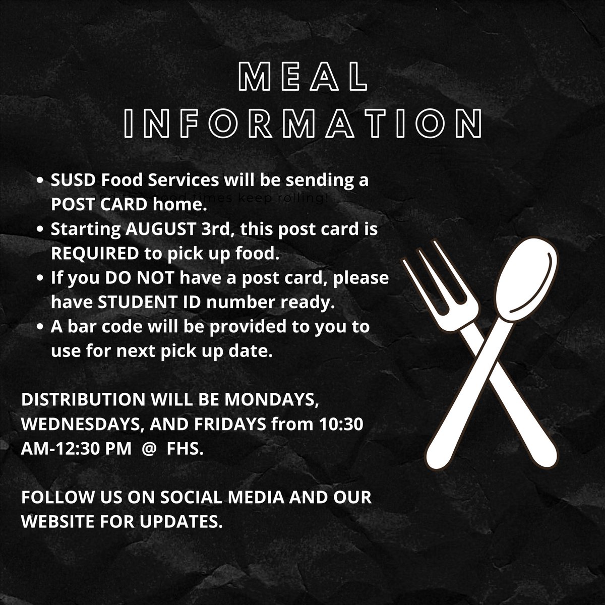 TheFranklinHS1's tweet photo. Important Information. Please Share with Franklin Students and Families https://t.co/rNW0xIeFXc