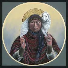 9. This is an *evangelistic* theological instinct, too. I love the art of Fr. John Giuliani, a traditionally trained painter who represents Jesus as Native, with entire series of paintings of Jesus incarnated in different Native tribes.