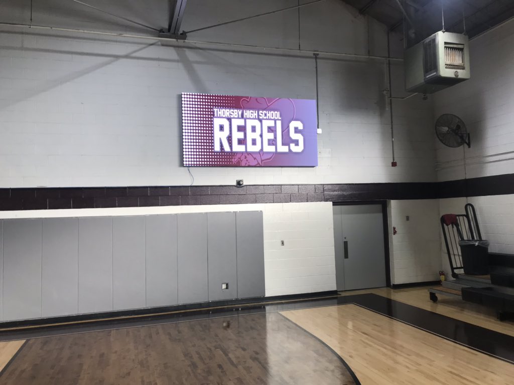 THSRebelsSchool's tweet photo. We received our revenue check from @BoostrDisplays today. Partnering with Greg &amp; his guys has been great for Thorsby High School. https://t.co/2GLSHcYZPD