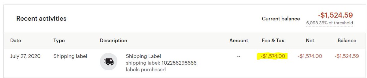 darkslidepress's tweet photo. Do not buy shipping on ETSY today https://t.co/fSnkSCY9Y5