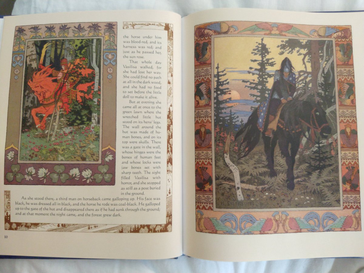 9. Russian Fairy TalesI have no idea who wrote this and it doesn't matter because it was illustrated by Ivan Bilibin and I could look at his work all dayRussian stories are spooky af and kids love scary stuff