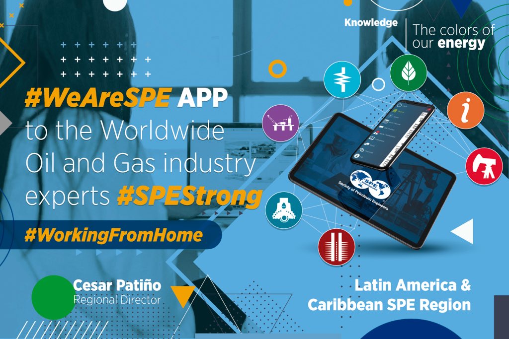 Cesar_Patino's tweet photo. #WeAreSPE Welcome to the APP that bring our O&amp;G industry to your hands. https://t.co/QgvSvrEW1C