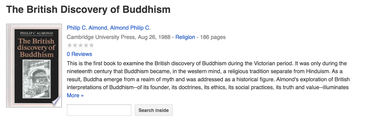 West "discovered" Buddhism "separate" from Hinduism in the 19th century. The "history" and discourse in India is based this Western lens All the neo-Buddhists, Left scholarship etc builds on those stereotypes where "Buddhism" was made into a "protestant" movement vs "Hinduism."