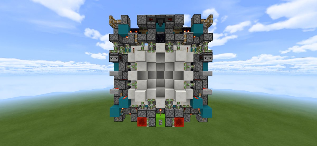 EmmetJoe009's tweet photo. [MCBE] Smallest 5x5 Cave Door
Size : 11x4x12 = 528 Blocks
RIP @end_0519's record

Record for this door :
- 5x5 Seamless Cave Door
- 5x5 Flush Seamless Cave Door
- 5x5 Full Flush Seamless Cave Door https://t.co/1shJe1ToiF