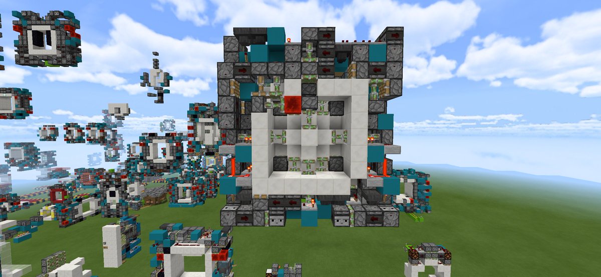 EmmetJoe009's tweet photo. [MCBE] Smallest 5x5 Cave Door
Size : 11x4x12 = 528 Blocks
RIP @end_0519's record

Record for this door :
- 5x5 Seamless Cave Door
- 5x5 Flush Seamless Cave Door
- 5x5 Full Flush Seamless Cave Door https://t.co/1shJe1ToiF