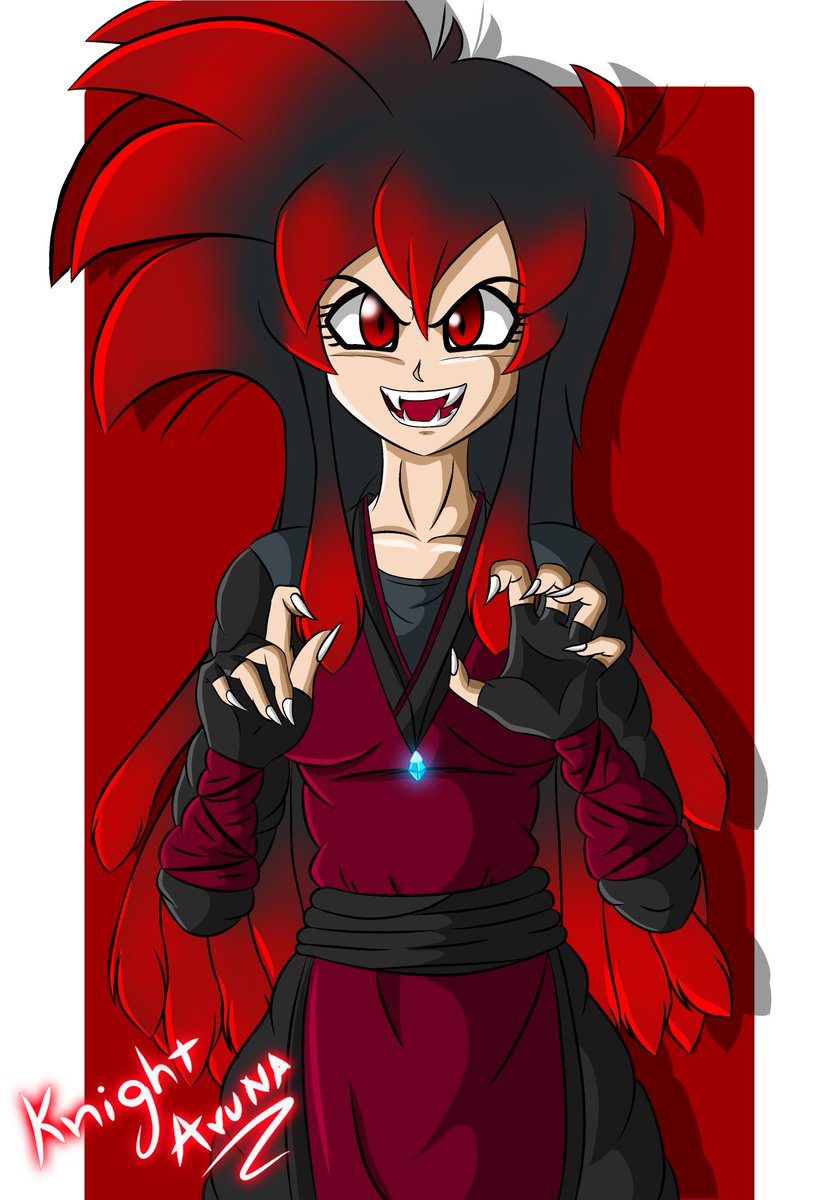 knight_aruna's tweet photo. Another version of the last draw xD
(I'm not having time to do different poses)
Aruna (Ikari): Call me cute again and this nails will rips your face!
#dragonballoctransformations
#dragonballoc #originalcharacter #dragonballfemaleoc
#dbart #dbzart #aruna
#fanart #knightaruna https://t.co/u3LarkrHTS