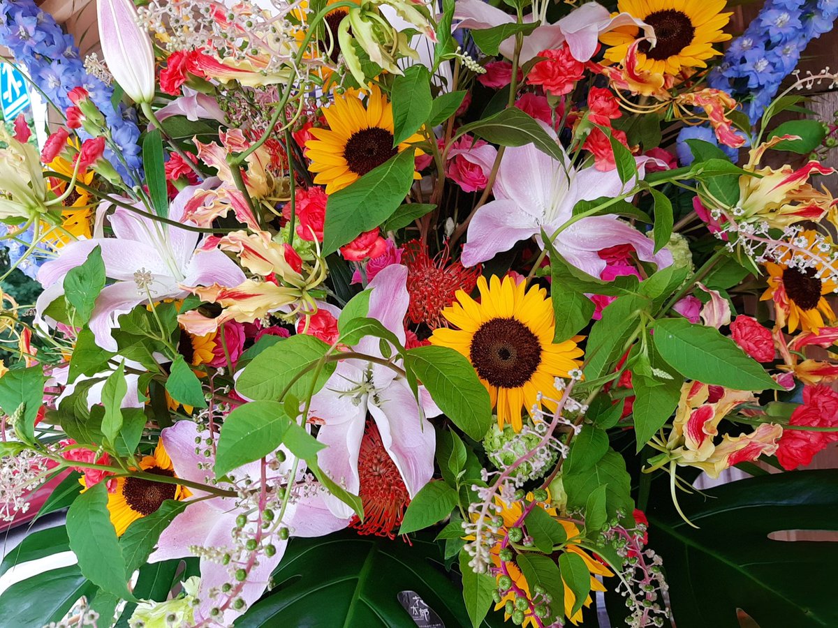 旭川の薪ストーブ コロポックル コロポックルオープンしました お祝いのお花をたくさんいただき 華やかなお店になっております 入口両隣にあるお花は 幸せのおすそ分けということでご自由にお持ち帰りいただけますので ぜひお立ち寄り下さい