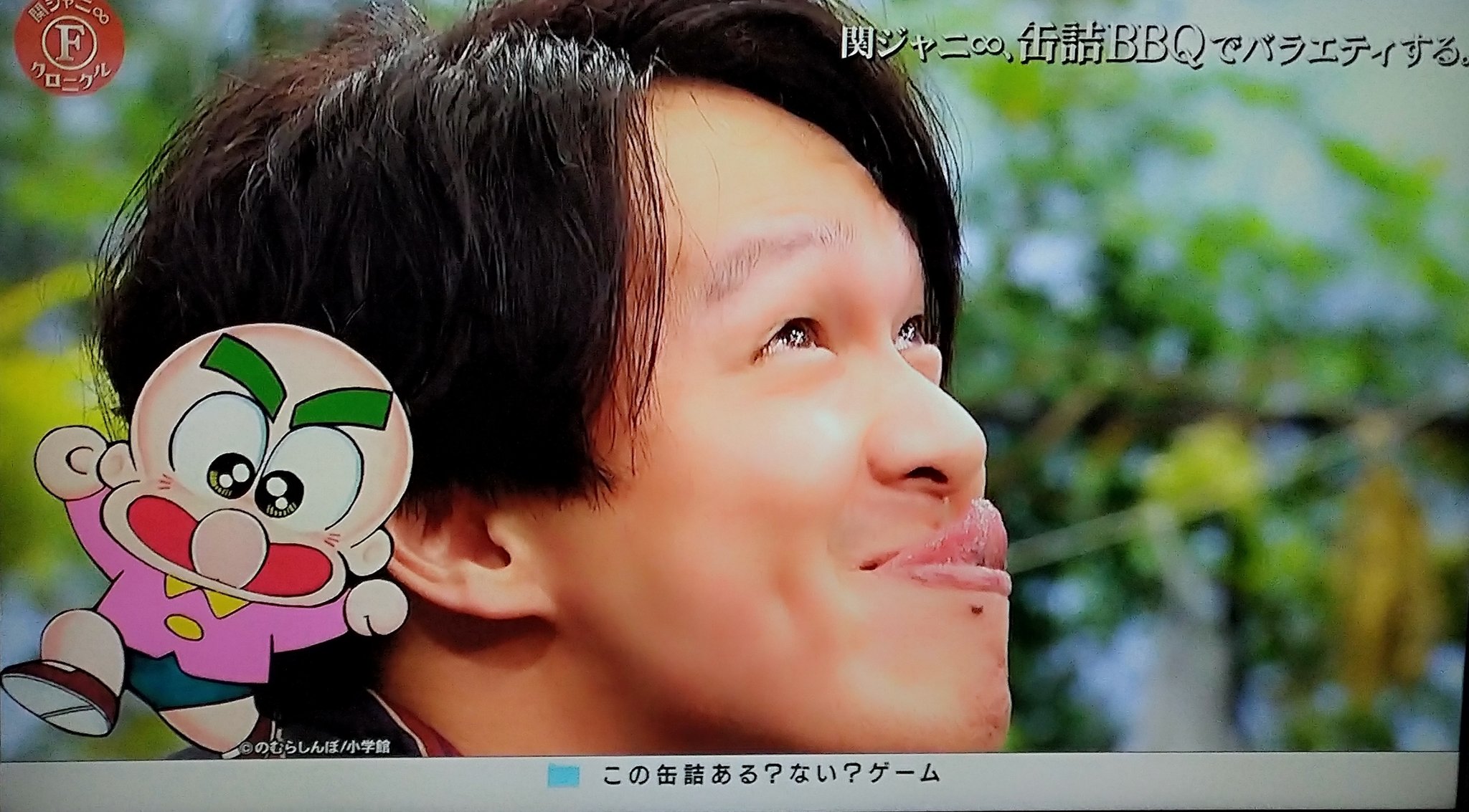 Twitter 上的 めるぺい つるピカハゲ丸くん最近丸ちゃんお気入りだね 笑 のむらしんぼ先生見てるー 関ジャニ 関ジャニクロニクルf 丸山隆平 T Co C2mjlmwlvs Twitter
