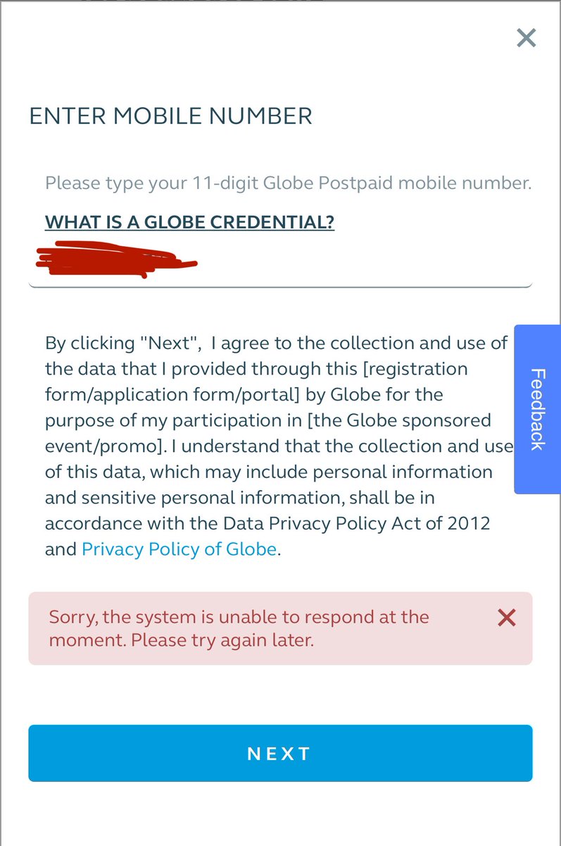 fierce_bee's tweet photo. @enjoyGLOBE @talk2GLOBE you expect us to do everything online but your online services as just as useless. This is after my 20th try. You are unreliable as always. You dont value loyalty. https://t.co/7K88DlSoLK