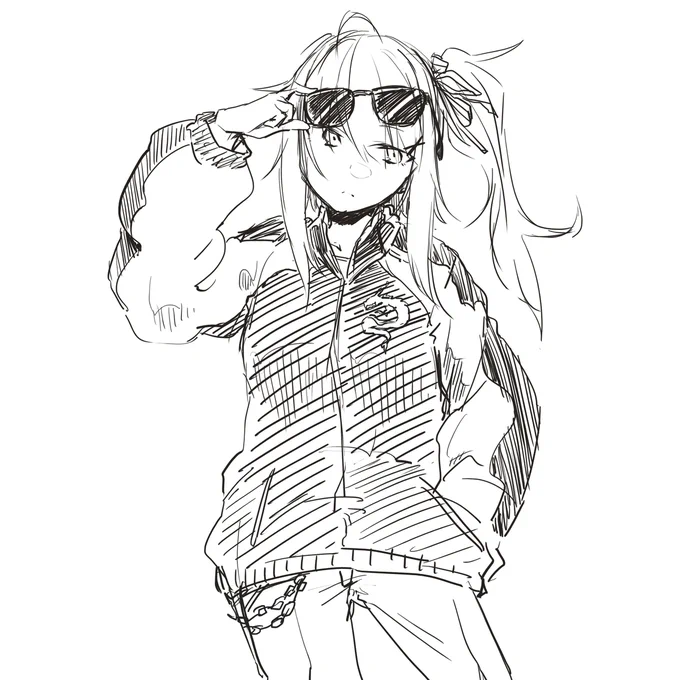 ドルフロ落書き26 #ミリタリー #少女前線 #ドールズフロントライン #カリーナ #少女前线 #ドルフロ #HK416 #UMP45 #UMP9 https://t.co/SG5Y9FjNa8 